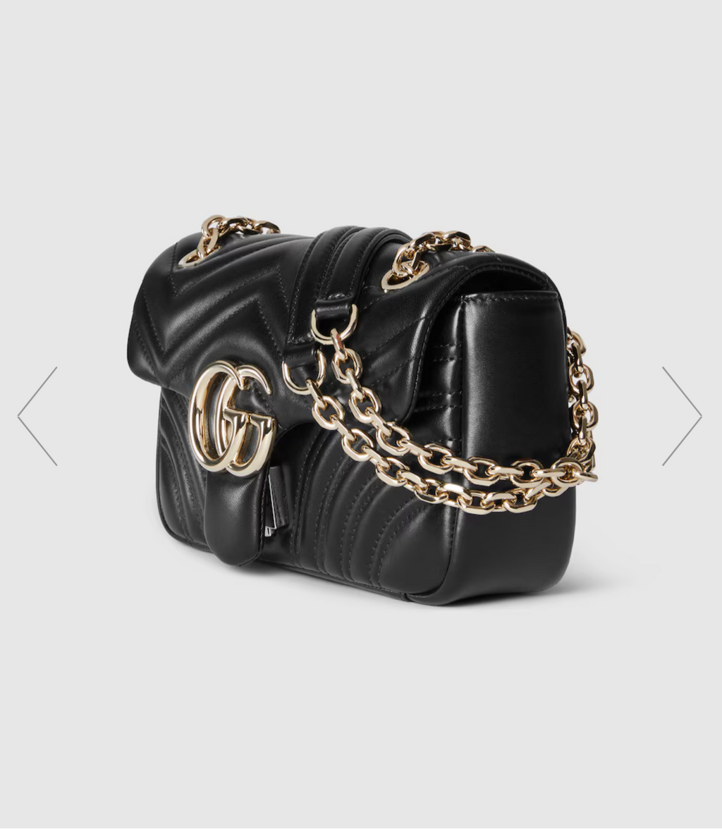 Cucci GG Marmont small shoulder bag 22x13x6