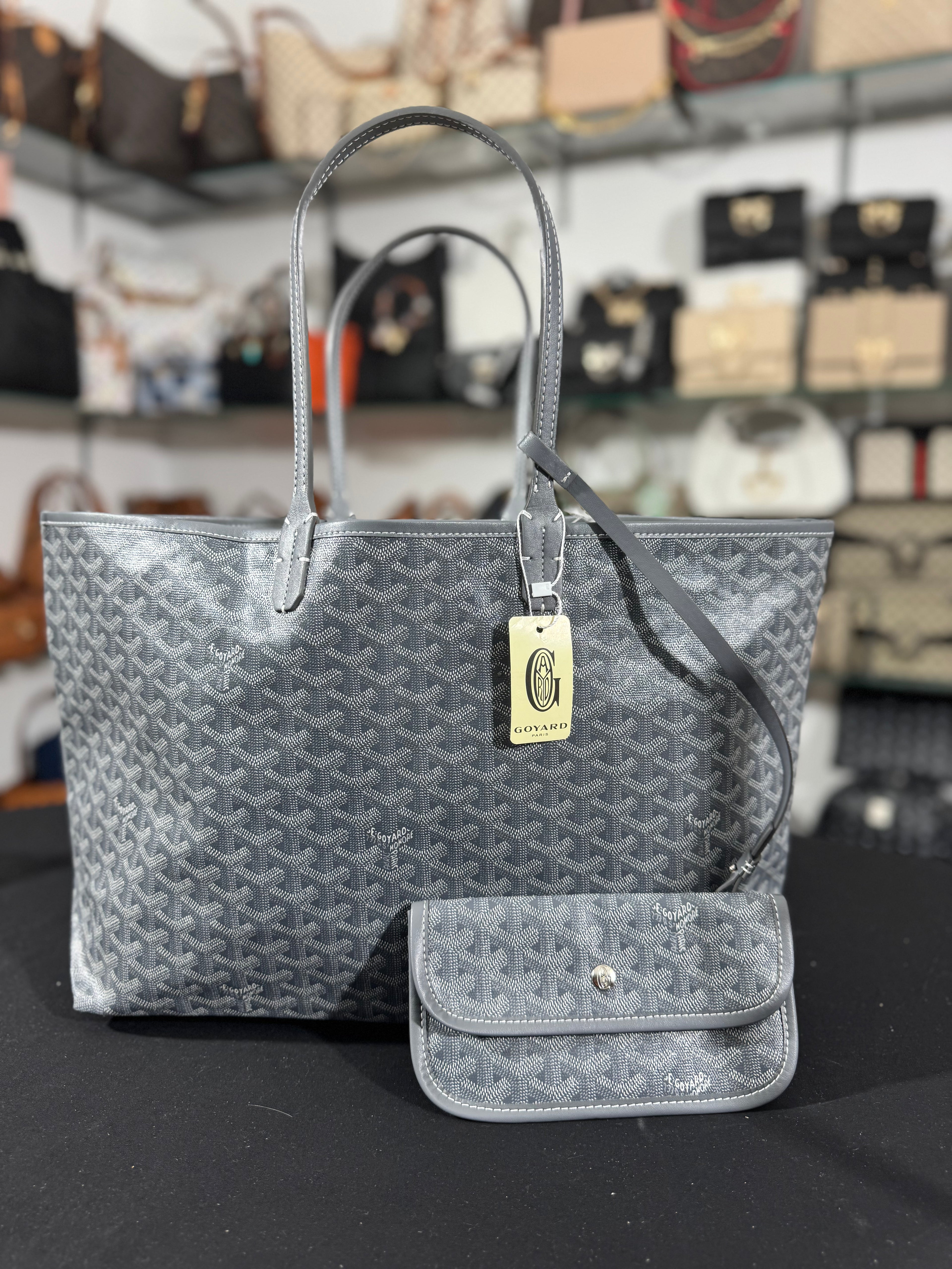Goyard shopper grey 50x30