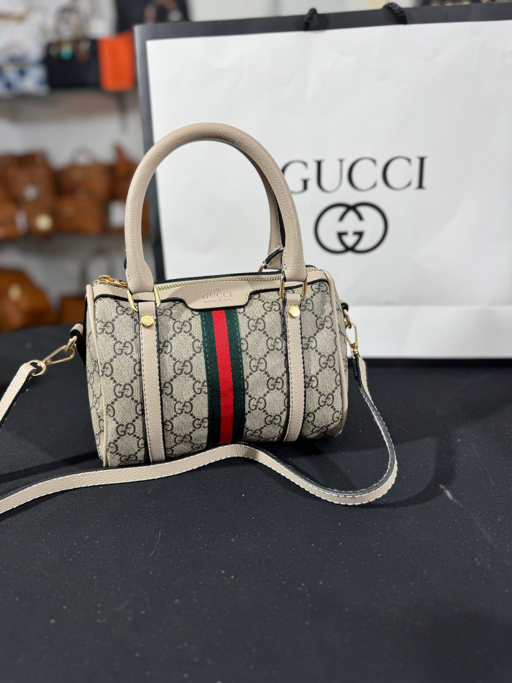 Cucci Ophidia small Boston 21x13x11