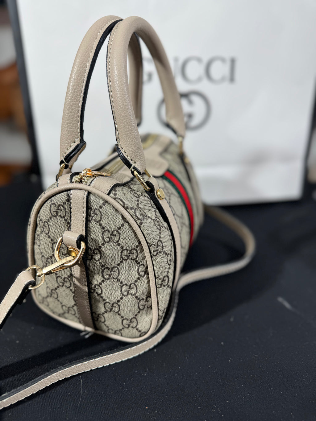 Cucci Ophidia small Boston 21x13x11