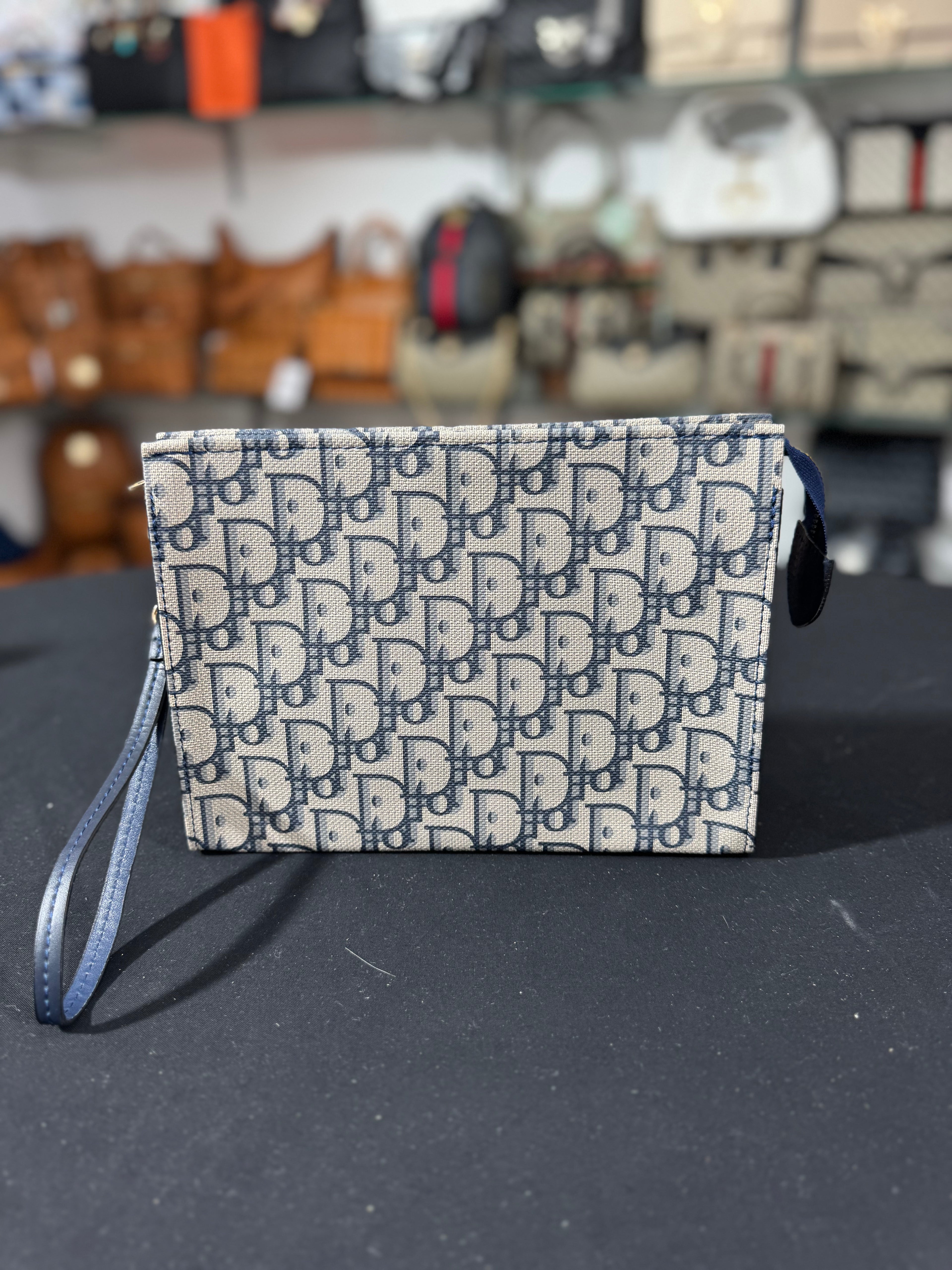 Dior envelope light blue 26x19