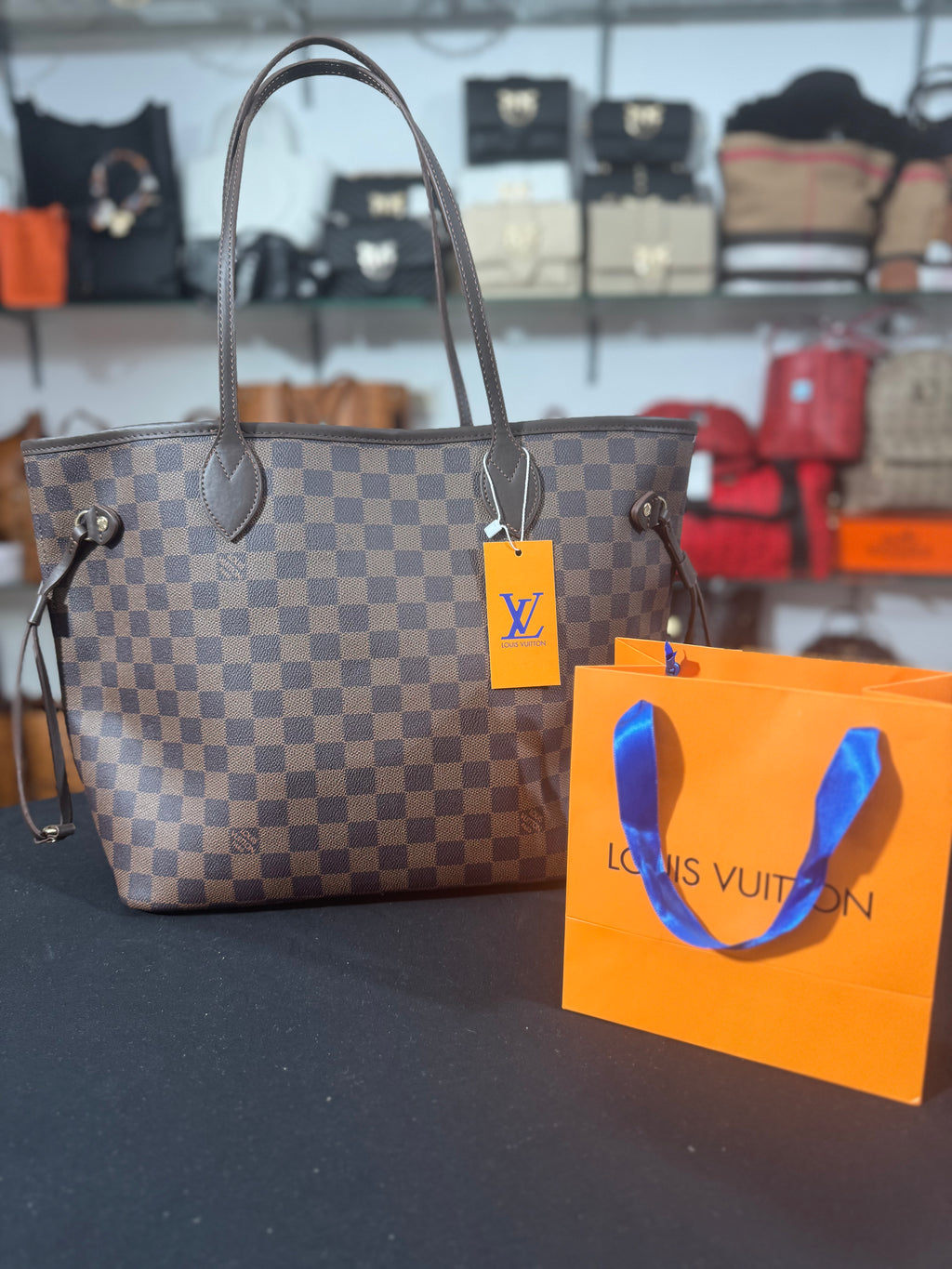 Louis Vuitton neverfull damier 40x30