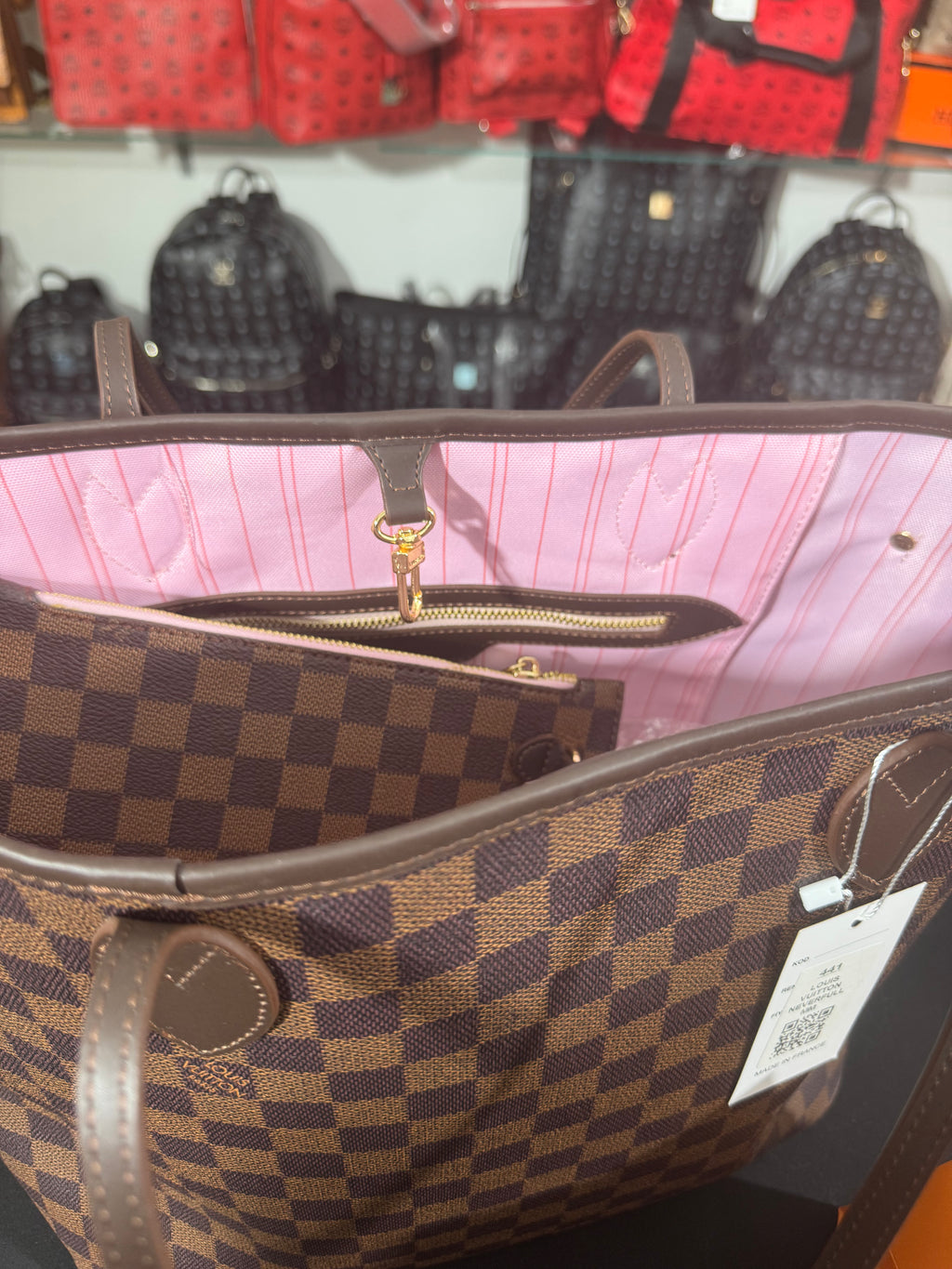 Louis Vuitton neverfull damier 40x30