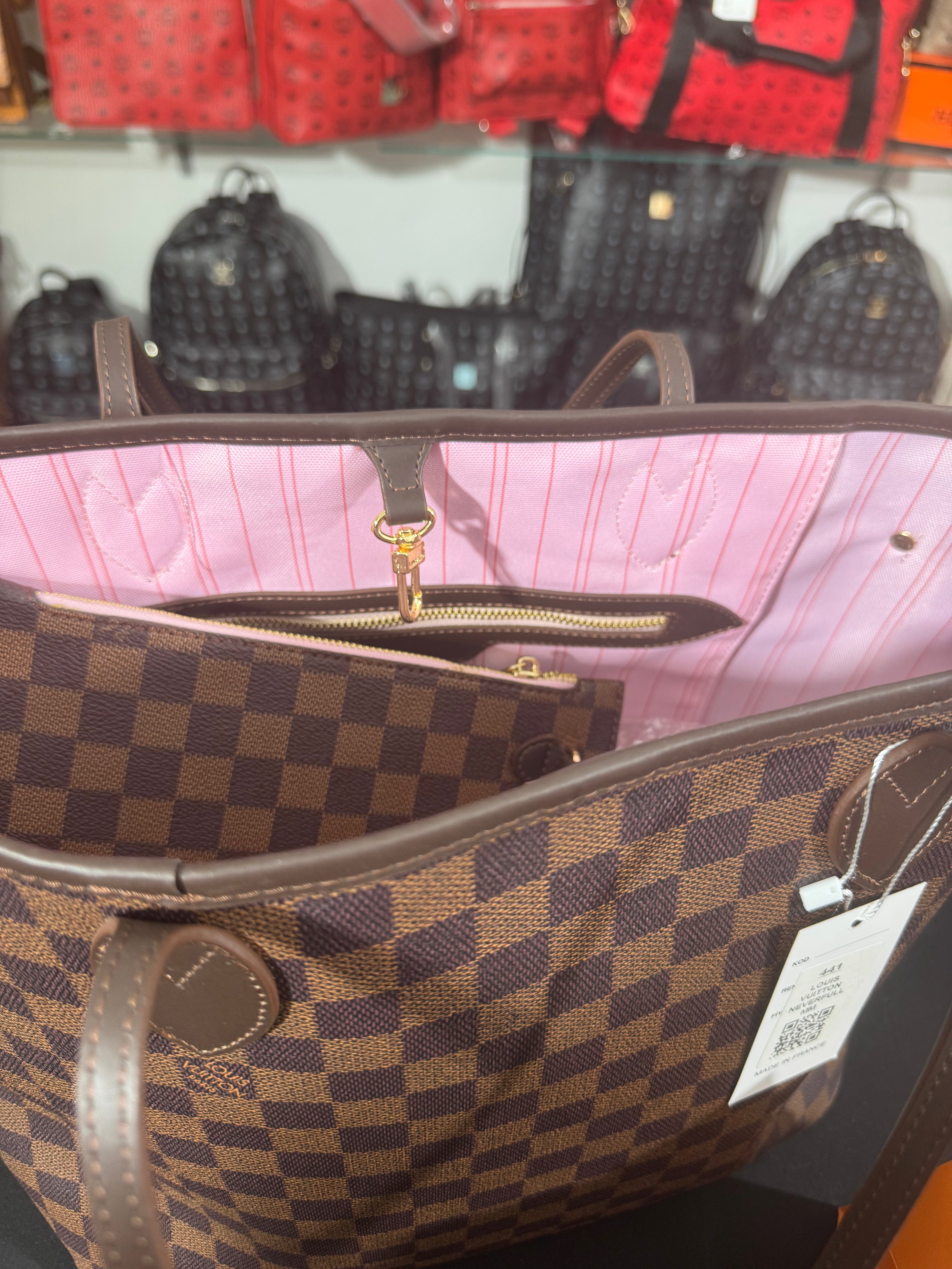 Louis Vuitton neverfull damier 40x30