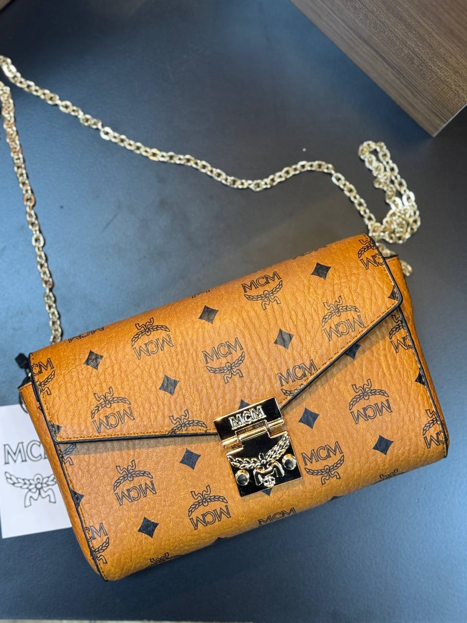 Mcm Millie flap crossbody 22x12