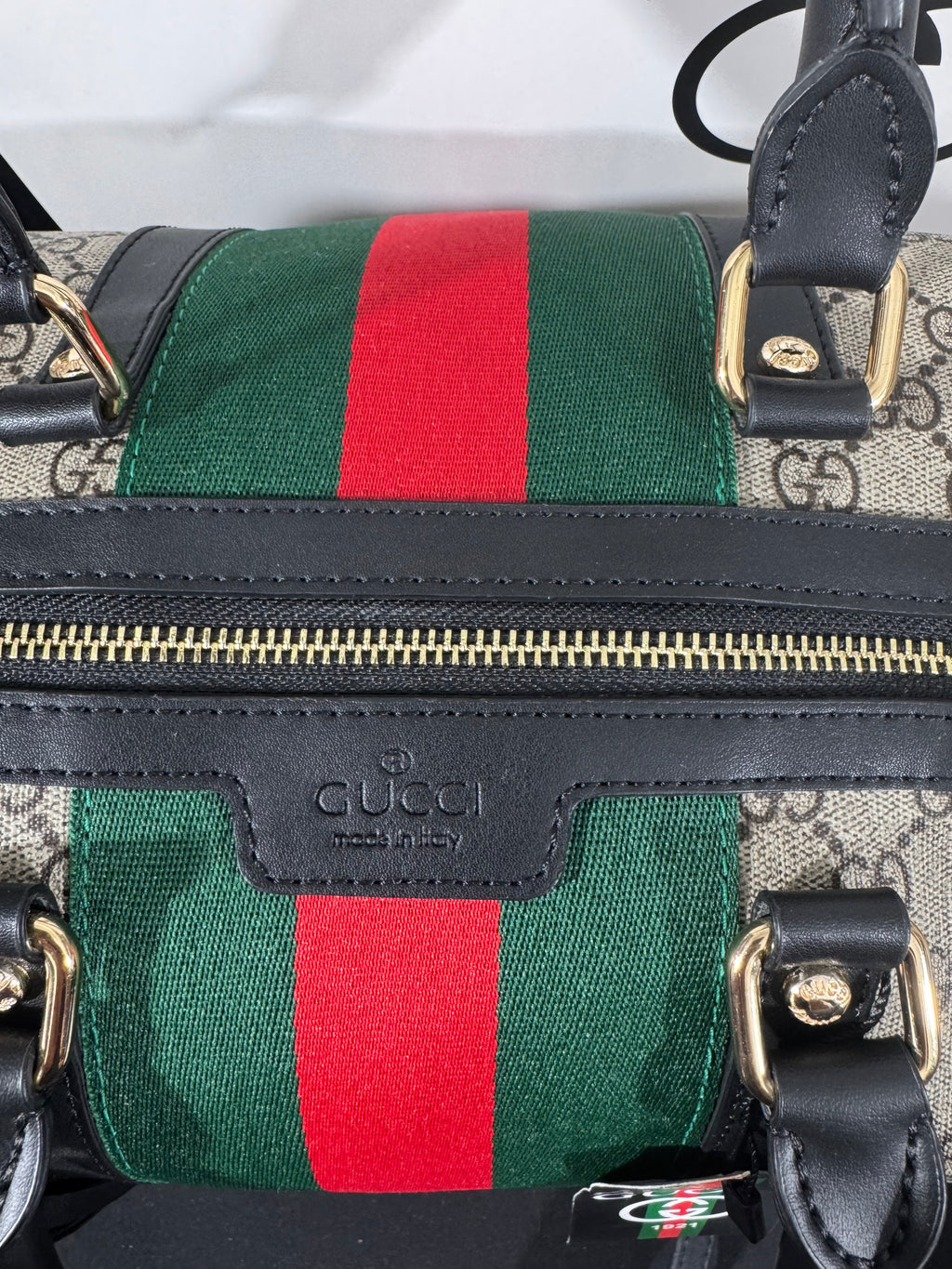 Cucci ophidia large Boston bag black 31x20x16.5