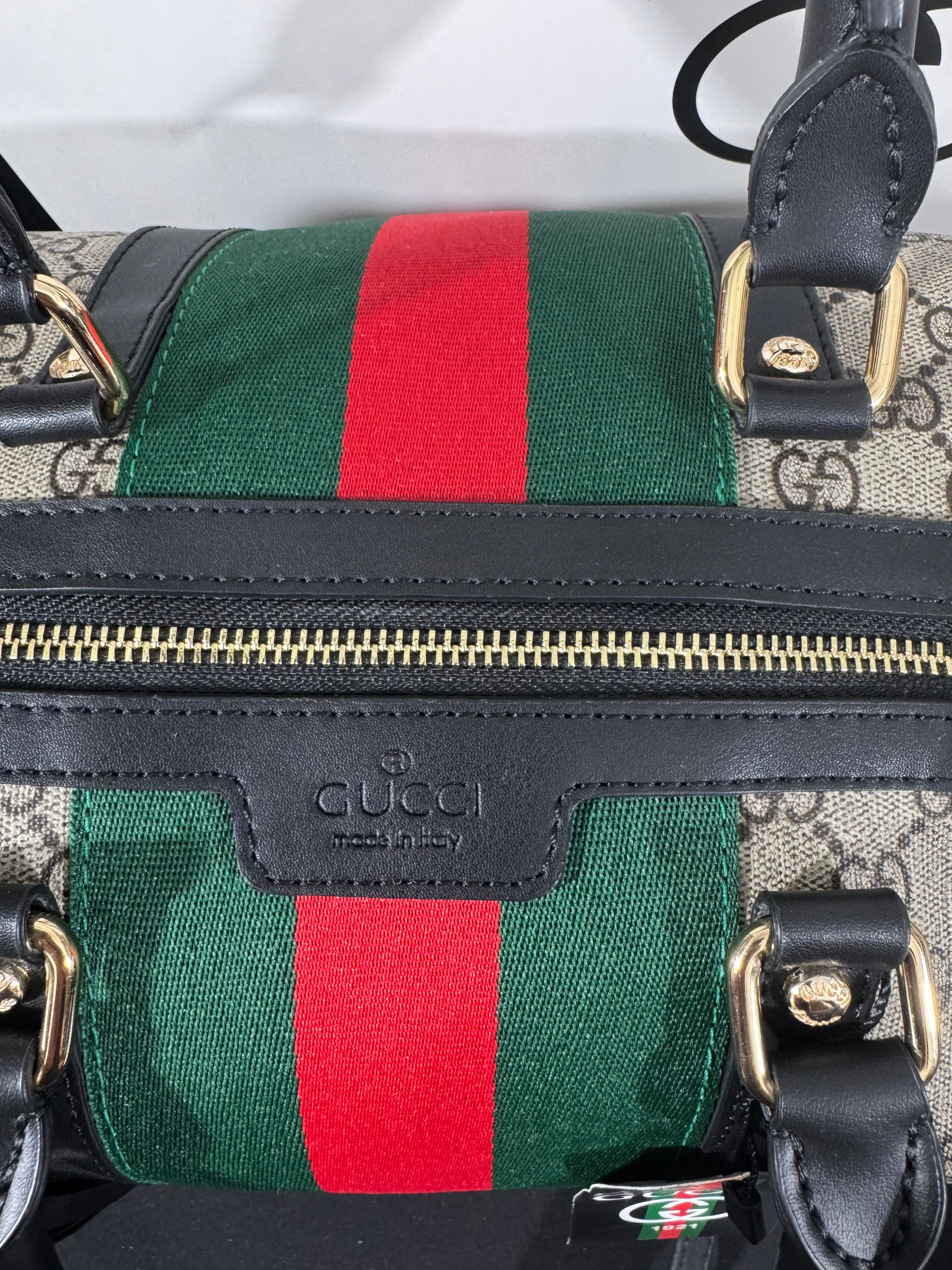 Cucci ophidia large Boston bag black 31x20x16.5