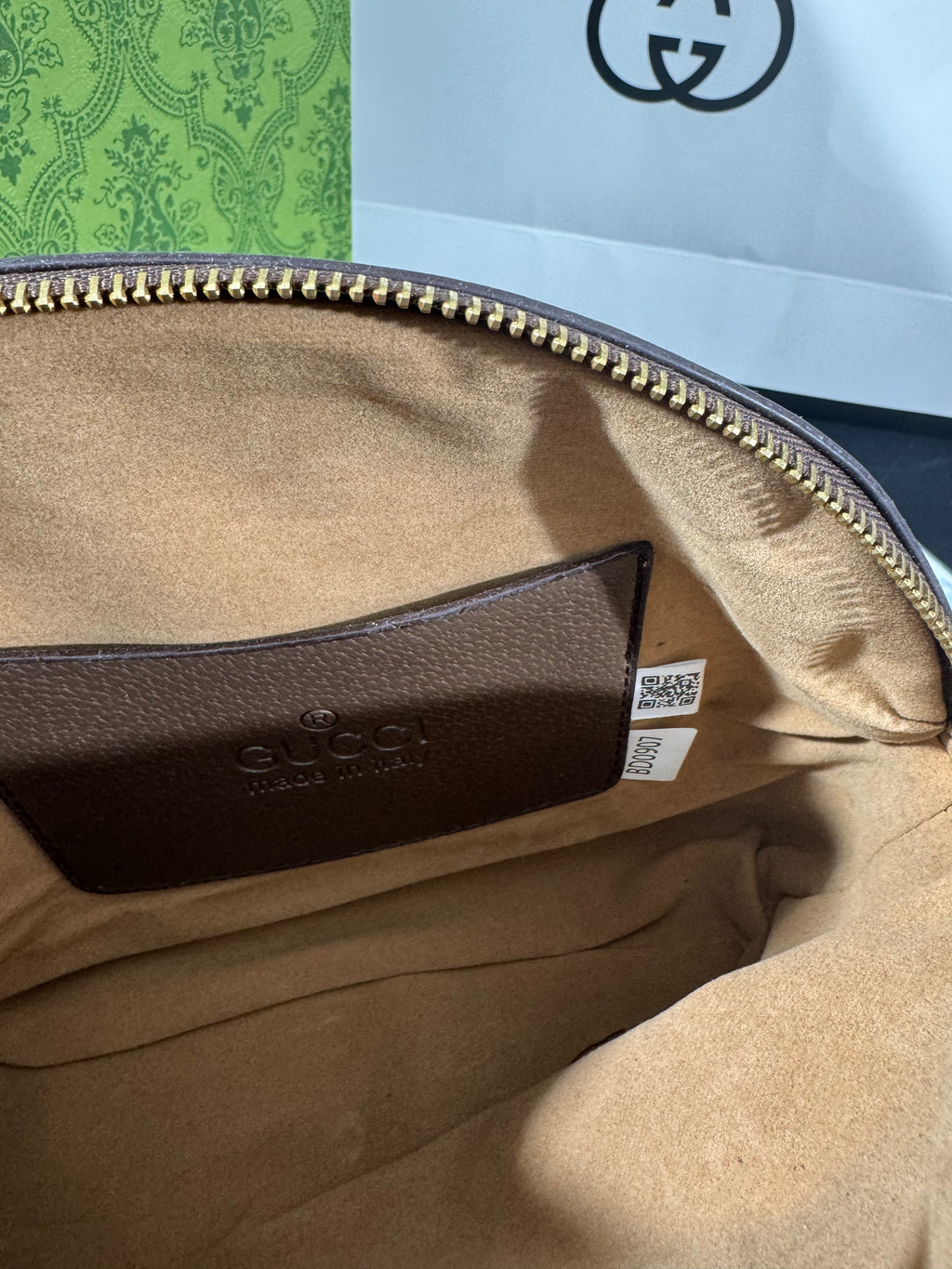 Cucci small shoulder bag brown 24x20x8