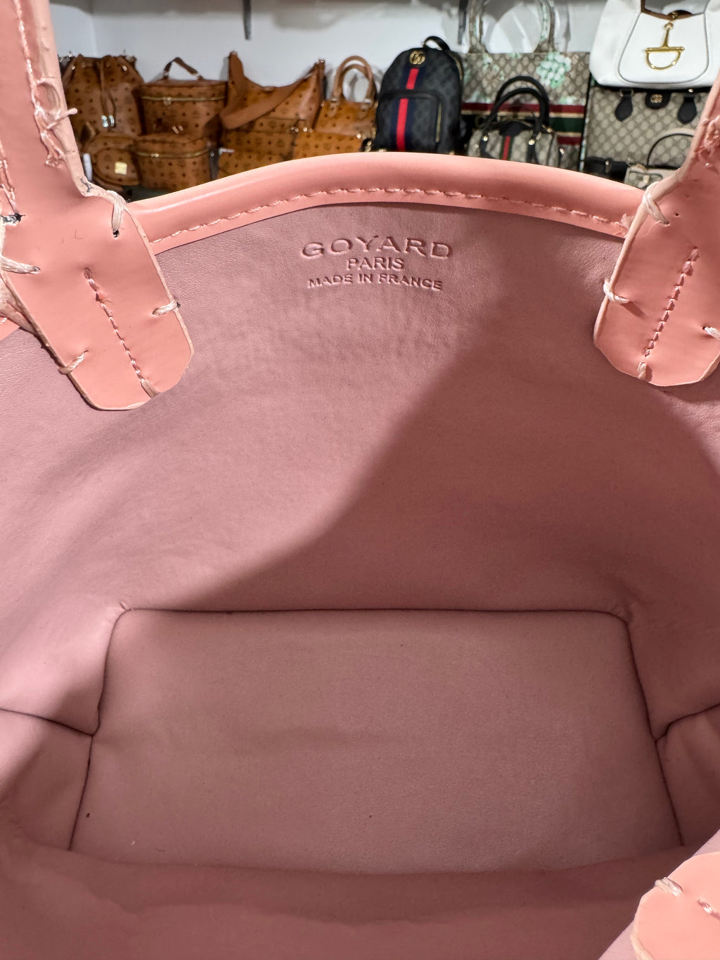 Goyard mini pink bag 20x20