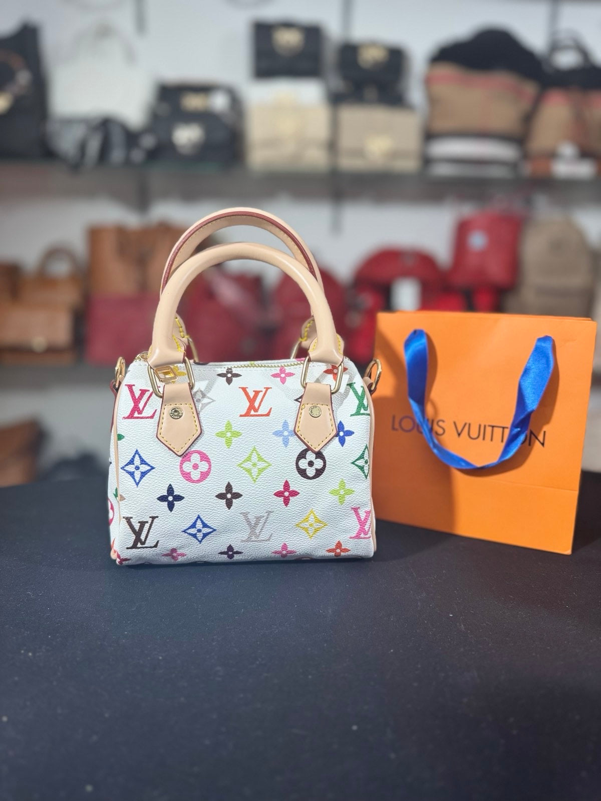 Louis Vuitton speedy Murakami 20x15