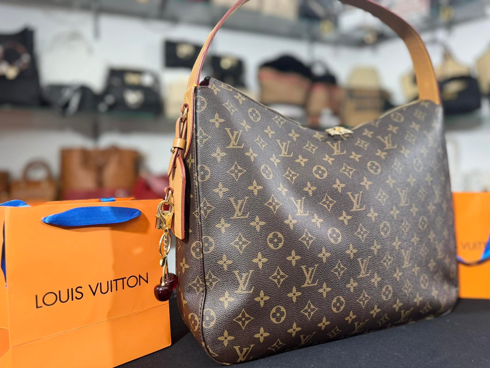 Louis Vuitton slouchy monogram 40x35
